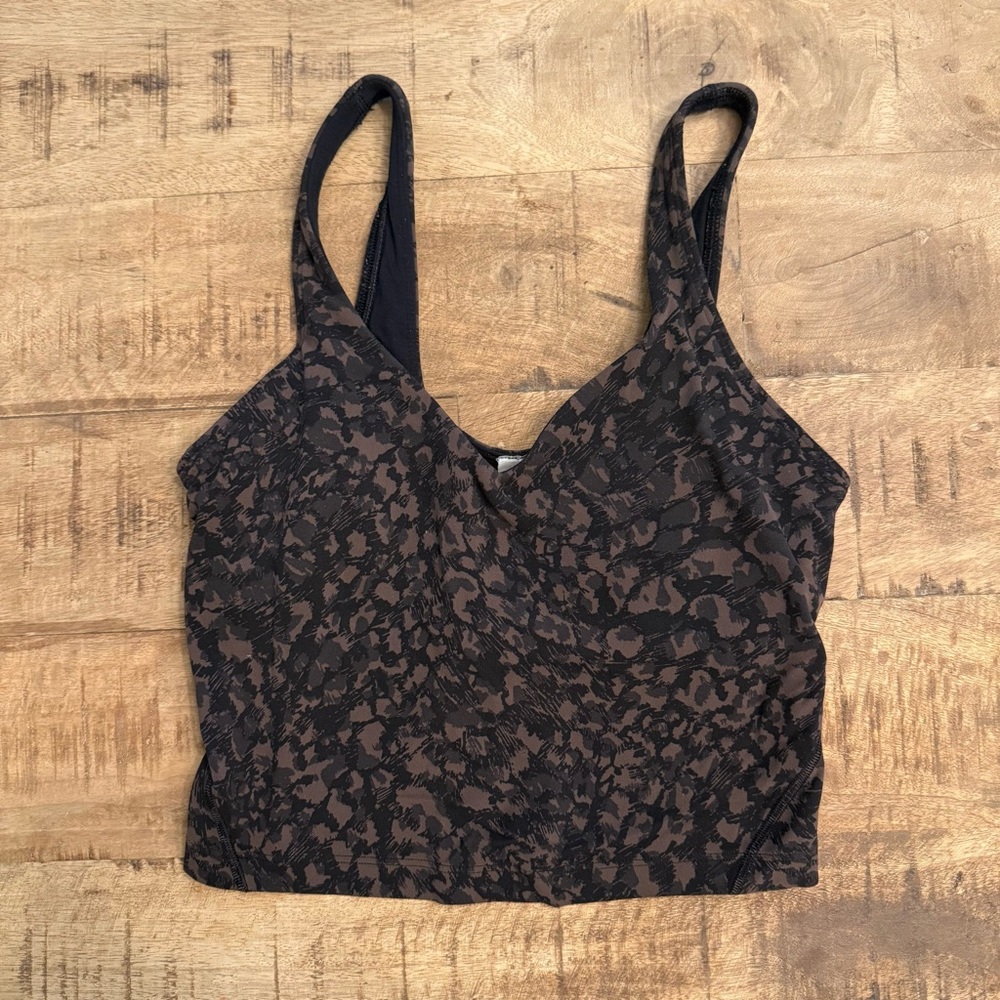 lululemon athletica align Black and Brown Tank Top